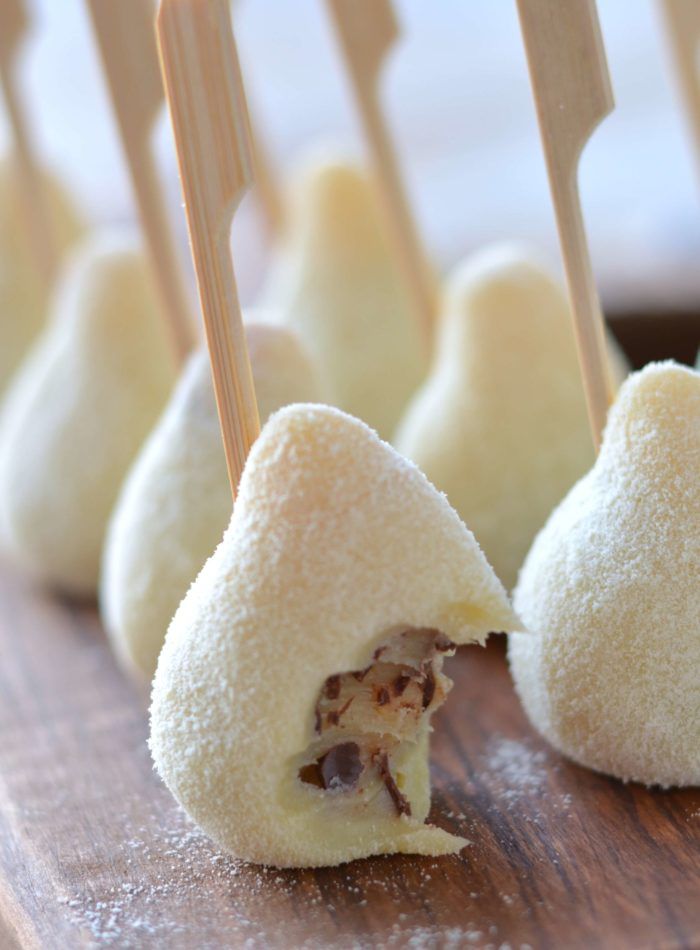 Coxinha de Ninho com Nutella